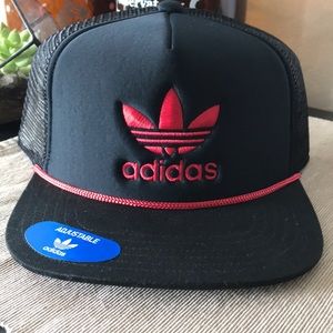 Adidas Trucker SnapBack - Red and Black